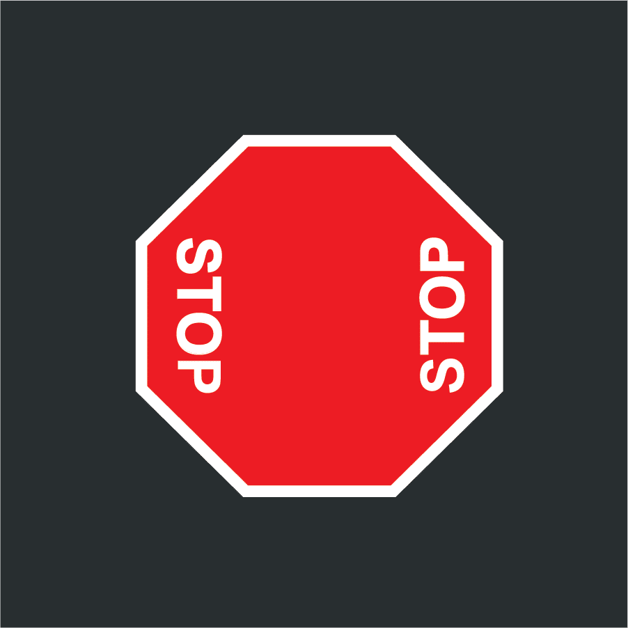 two way stop sign rules