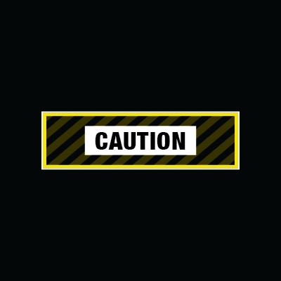 Caution Sign - 613