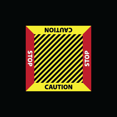 Caution Sign - 608