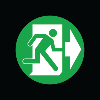 Exit Sign - 1104