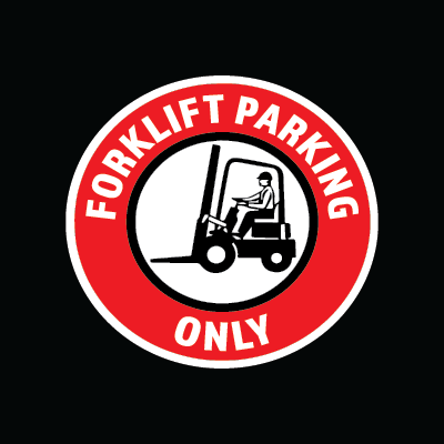 Forklift Sign - 412