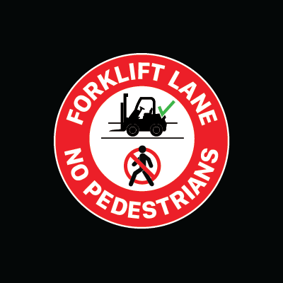 Forklift Sign - 414