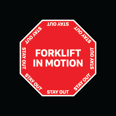 Forklift Sign - 418