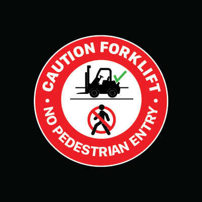 Forklift Sign - 413