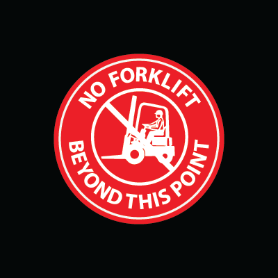 Forklift Sign - 420