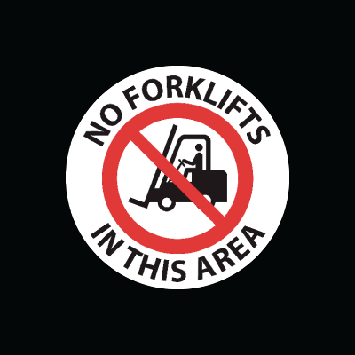 Forklift Sign - 422