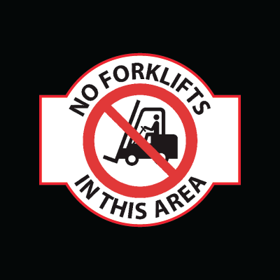 Forklift Sign - 421