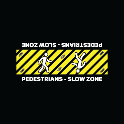 Pedestrian Sign - 907
