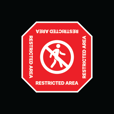 Pedestrian Sign - 915